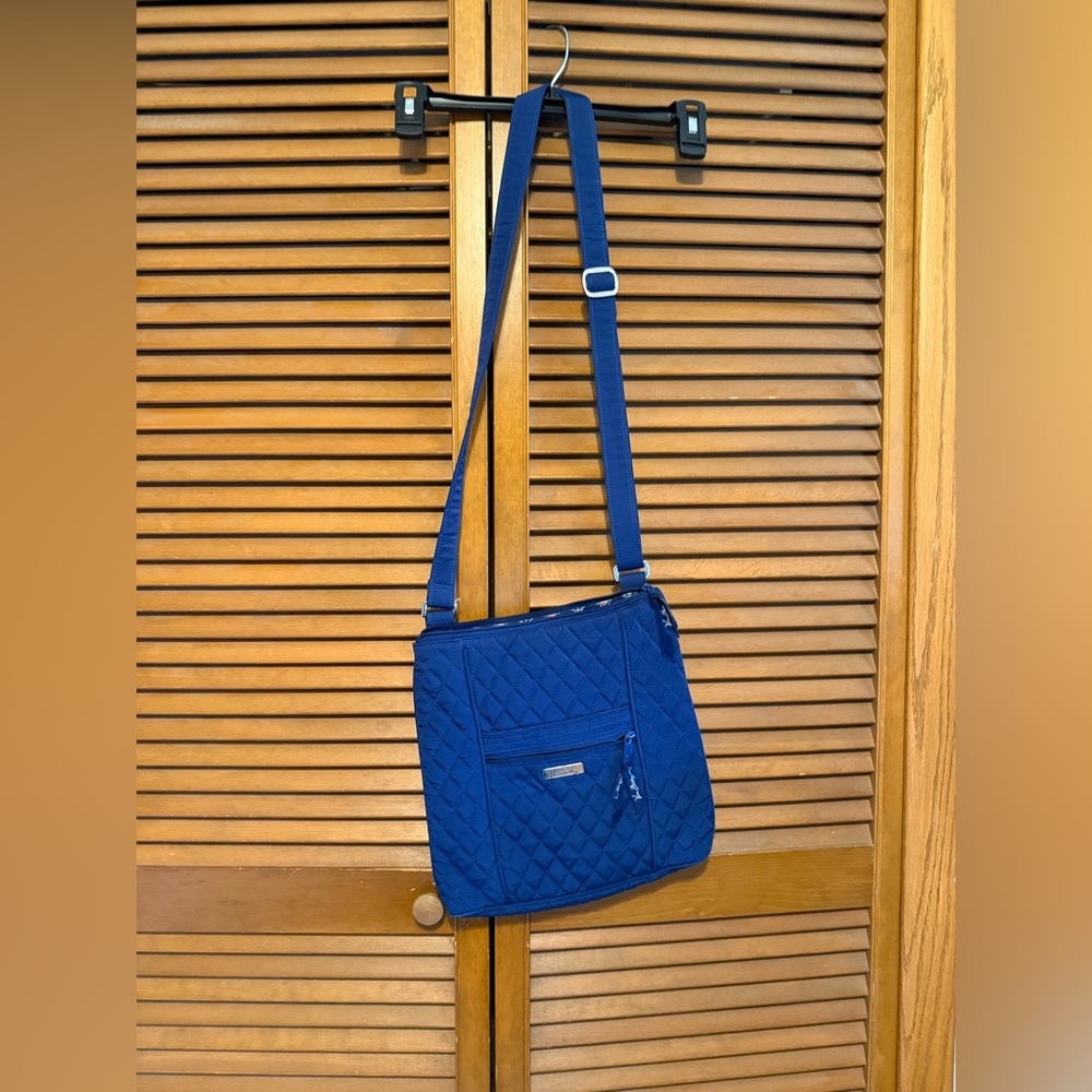 Vera Bradley Blue Quilted Crossbody Bag